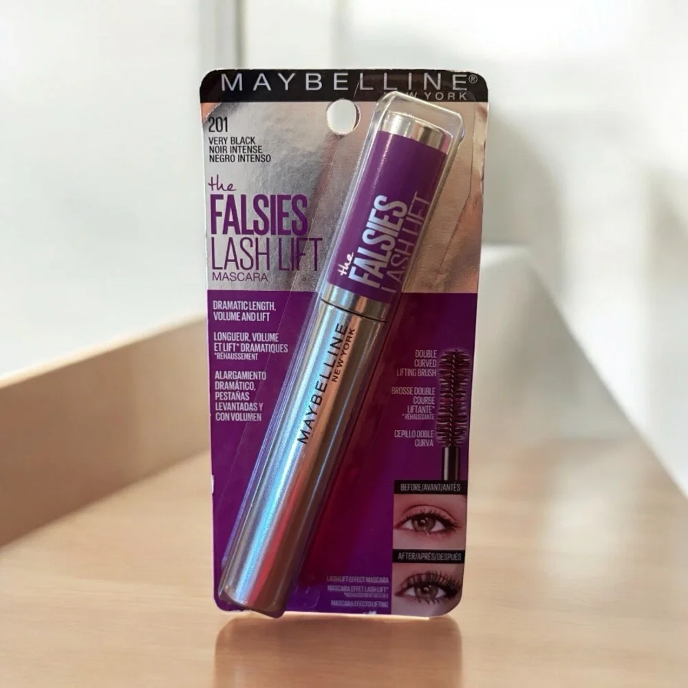 💎 Maybelline Falsies Lash Lift Volumizing Lengthening Mascara Very Black New